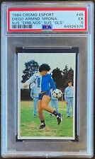 1984 Diego Armando Maradona Cromo Esport Training Action Card PSA 5 Argentina