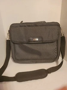 Targus Computer Tablet File Bag Gray Messenger Laptop Softshell Lightweight - Picture 1 of 6
