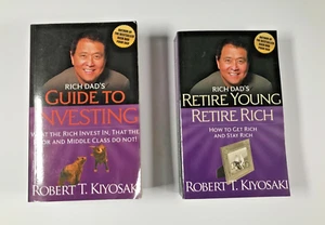 Rich Dad’s Retire Young Retire Rich + Guide to Investing - 2 Book Bundle - Picture 1 of 3