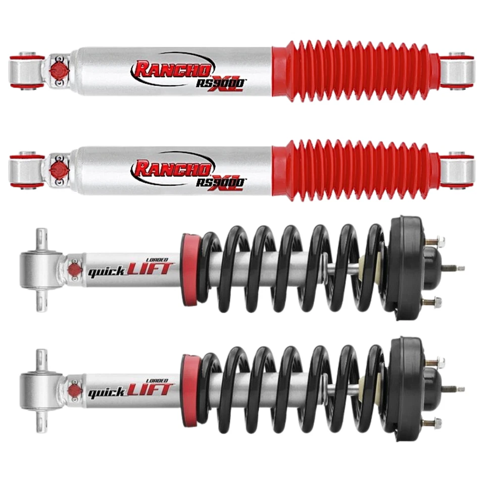 Rancho Front Struts and RS9000XL Rear Shocks | Fits 2007-2018 GMC Sierra 1500 - Image 1 of 1