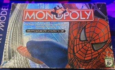 2007 Spiderman  Monopoly Parker Brothers Marvel Board Game  - Image 1 of 4