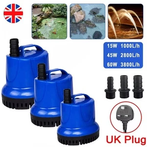 Submersible Water Pump 240V Pool Pond Aquarium Fish Tank Water Feature Fountain - Picture 1 of 25