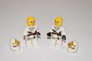 Menge 2 Lego Zane ZX Eisweißer Ninja Minifiguren njo0053 - Bild 1 von 3