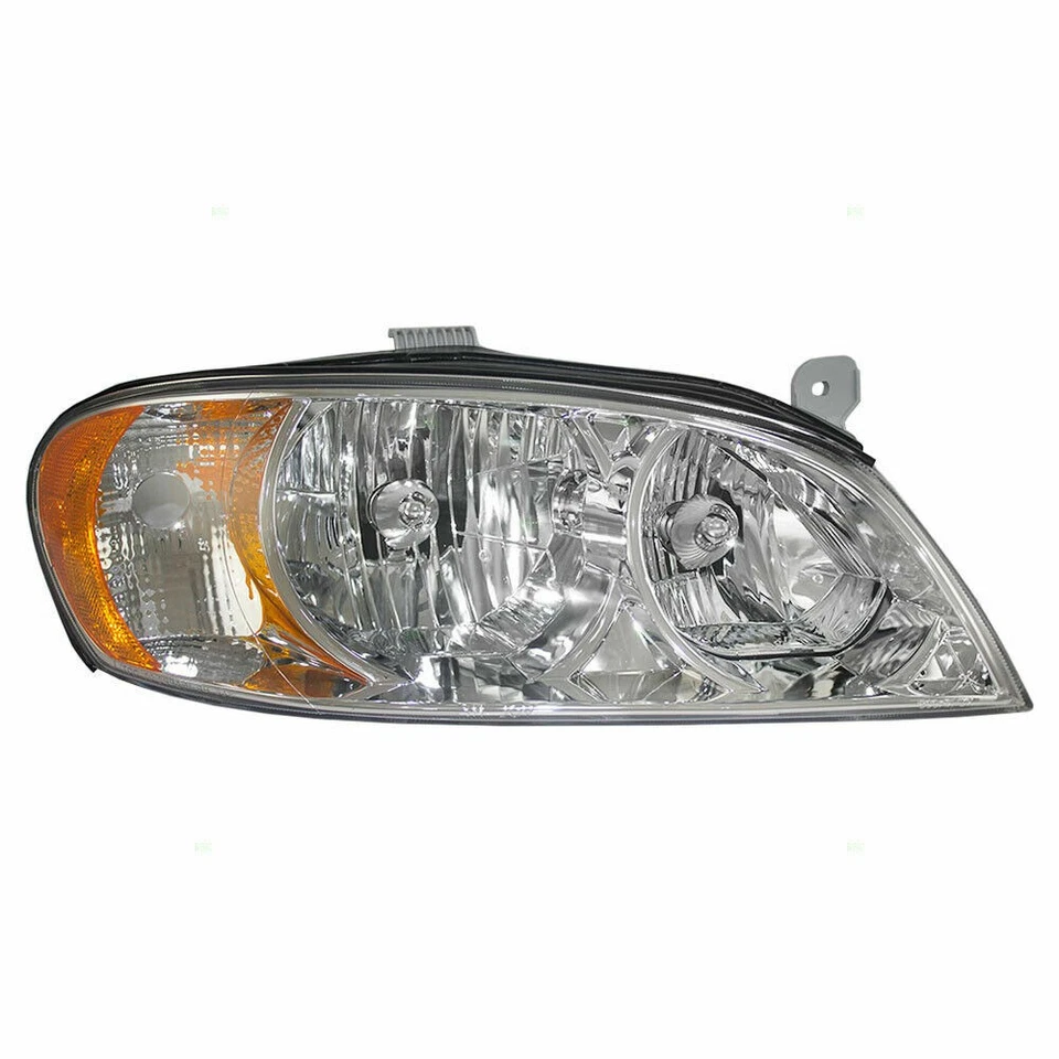 Conjunto de faros derecho derecho del lado del pasajero sedán para Kia Spectra 2002 2003 2004 Foto 1 de 2