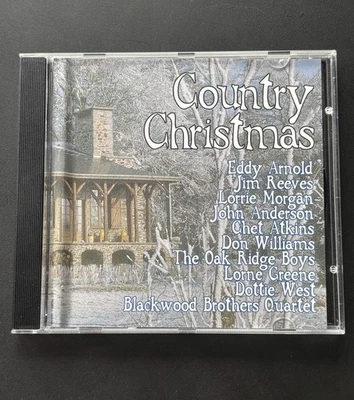 COUNTRY CHRISTMAS - VARIOUS ARTISTS - CD Jim Reeves, Dottie West, Don Williams - Imagem 1 de 4
