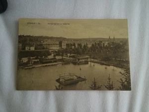 Postal Döbeln BÜRGERGARTEN CUARTEL guerra militar soldado Hainichen Nossen vino de caballo 15 - Imagen 1 de 2