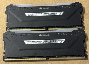 Corsair Vengeance RGB PRO 16GB (2x8GB) DDR4 3200MHz RAM (CMW16GX4M2E3200C16) - Afbeelding 1 van 1