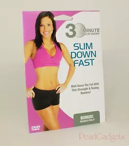 30 Minute Quick Fat Burner Slim Down Exercise Workout DVD Stretch Flex II Bonus - Imagen 1 de 1