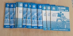 Reading 1965/66 Division 3 Selection of Home League Programmes from menu - Picture 1 of 13