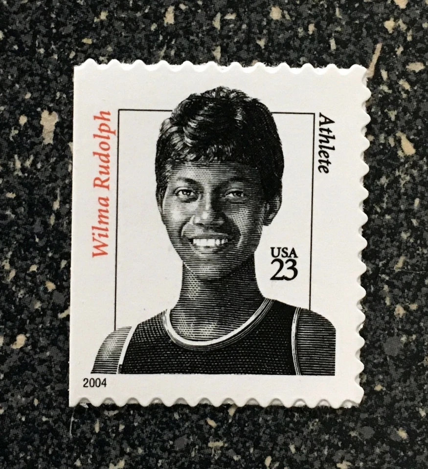 2004USA 23c #3436 Wilma Rudolph - Single From Booklet Mint - Image 1 of 1