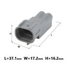 Dependable performance 2 pin MT sealed automotive waterproof wire connector