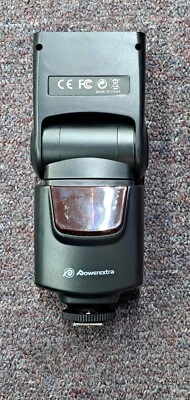 Powerextra Professional DF-400 Speedlite Camera Flash for Canon Nikon Pentaxb828 - Image 1 of 4