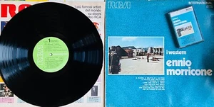 ENNIO MORRICONE ● Rare LOT MC + LP ● I WESTERN ● OST Column SOUND ORCHESTRA - Picture 1 of 5