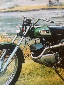 Vintage Harley Davidson 'Rapido' Print Ad taken from 1970 Playboy magazine - Picture 1 of 2
