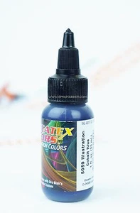 1 oz aerógrafo Createx colores de ilustración azul cobalto 5059 pintura a base de agua color - Imagen 1 de 3