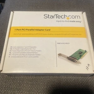 STARTECH PCI1PECP PARALLEL ADAPTER CARD E314526 - Afbeelding 1 van 6