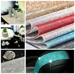 New Wholesale Self Adhesive Stick On Diamante Rhinestone Gems Charming - Picture 1 of 46