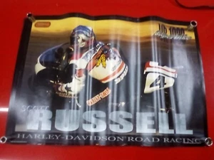 Official Harley Davidson Race Team Poster - Picture 1 of 4