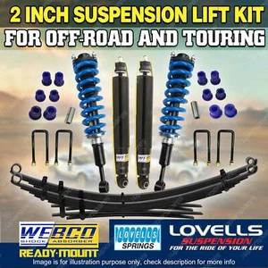 2" 50mm Webco RAW 4x4 Complete Strut Suspension Lift Kit for Holden Colorado RG - Picture 1 of 4