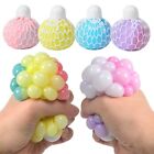 Colored Beads Grape Ball Squeeze Toys Grape Pressure Ball  Sensory Fidget Toy