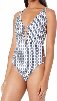 Nuevo con etiquetas Traje de baño grande Jessica Simpson Multi Venice Beach con tiras Foto 1 de 4