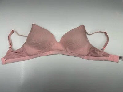 Victoria's Secret женщин бюстгальтер размер 32D футболка слегка с подкладкой беспроводной розовый - Изображение 1 из 4