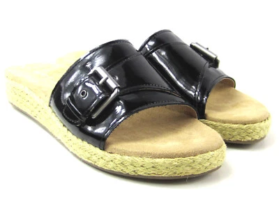 Aerosoles Glorify Mujer Negro Alpargata Plataforma Sandalia Hebilla Talla 9 M Foto 1 de 4