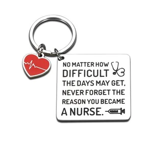 Nurses Week Gifts Nurse Graduation Keychain Nurse Gifts for Women RN Graduati... - Picture 1 of 7