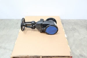 Wm Powell 1793 Manual Flanged Iron Wedge Gate Valve 6in 125s 200wog - Picture 1 of 5
