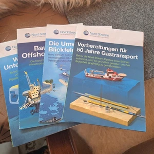 4 x Info Material Nord Stream Pipeline - Bild 1 von 7