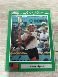 1991 NetPro Tour Stars Tennis Andre Agassi #3 RC *ERSTER UND EINZIGER ECHTER ROOKIE* - Bild 1 von 2
