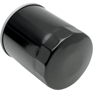 Filtro de aceite negro para Harley-Davidson Dyna, Softail, Touring 1999-17 (cámara doble) - Imagen 1 de 5