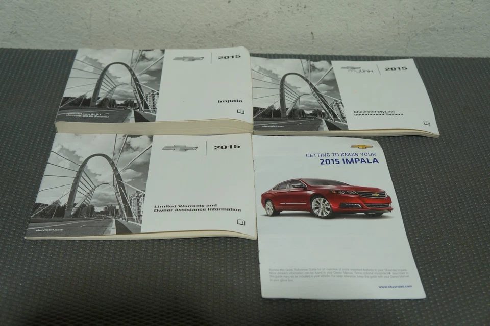 2015 CHEVROLET IMPALA ВЛАДЕЛЬЦЕВ РУКОВОДСТВО С ЛИТЕРАТУРОЙ БЕСПЛАТНАЯ ДОСТАВКА - Изображение 1 из 2