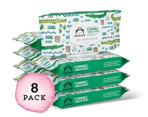 8 Packungen à 42 Mama Bear Kleinkind Feuchttücher, parfümfrei, pflanzlich 336 insgesamt  - Bild 1 von 2