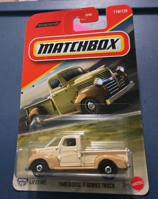 Matchbox - Camión Dodge Serie V 1940 Mainline 119/125 2025  Foto 1 de 2