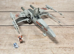 Vintage 1995 LFL Micro Machines Star Wars Action Fleet X-Wing Fighter R2D2 Cmplt - Picture 1 of 3