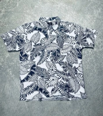 Quiksilver Waterman Comfort Fit SS Button Down Shirt - Major Blue Siesta - New - Image 1 of 4