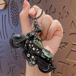 Harley Motorcycle Keychain Harley Heavy-duty Motor Pendant Keyring for Hanging - Picture 1 of 9