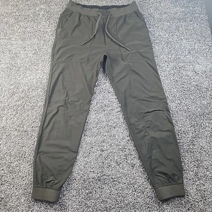 Lululemon ABC Jogger Pants Men’s Large Olive Green 30" Inseam Warpstreme LM5AOLS - Picture 1 of 13