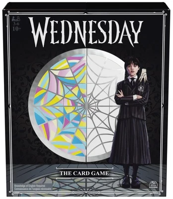 Spin Master Games Wednesday Card Game Premium Foil Cards 3-10 Players 10+ Foto 1 de 4