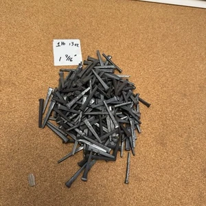 Vintage Cut Steel Nails 1 9/16" 1lb 13oz Lot Antique Square Head - Picture 1 of 3
