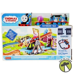 Thomas & Friends Crystal Caves Adventure Set W/ Motorized Engine No. HMC28 NEW - Picture 1 of 10