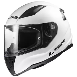 Casco de motocicleta LS2 FF353 Rapid 2 - blanco liso - Imagen 1 de 8