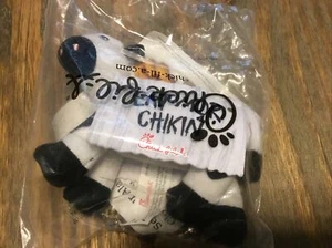Chick-fil-A Plüsch Kuh Puppe Spielzeug Eat Mor Chikin 4 Zoll groß LIMITIERTE AUFLAGE Neu in TASCHE - Bild 1 von 3