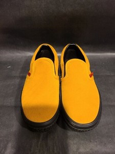 yellow van slip ons