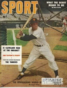 1956 JUNE Sport magazine baseball Willie Mays New York Giants Julius Boros GOOD - Picture 1 of 1