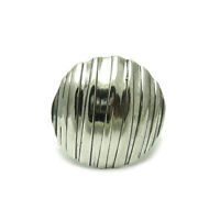 STYLISH STERLING SILVER RING SOLID 925 LASER FINISHED