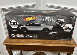 NIB Hot Wheels Tesla Cybertruck and Cyberquad 1:10 RC Kit - Silver *sealed* 🔥 - Picture 1 of 10