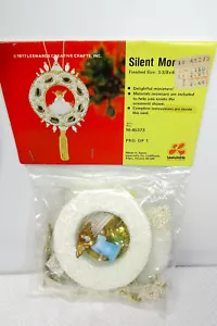 Vintage NOS Leewards SILENT MOMENT Weihnachtsschmuck-Set... Engel/Kranz... 1977 - Bild 1 von 4