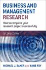 Business and Management Research By Michael J Baker